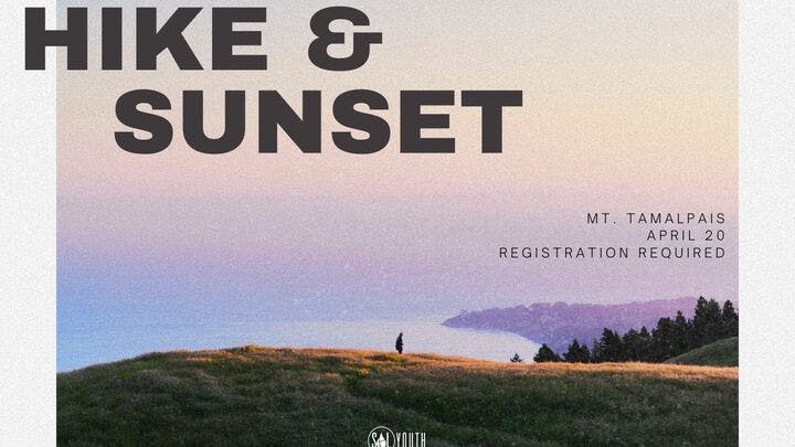 Hike & Sunset | SOL Youth banner