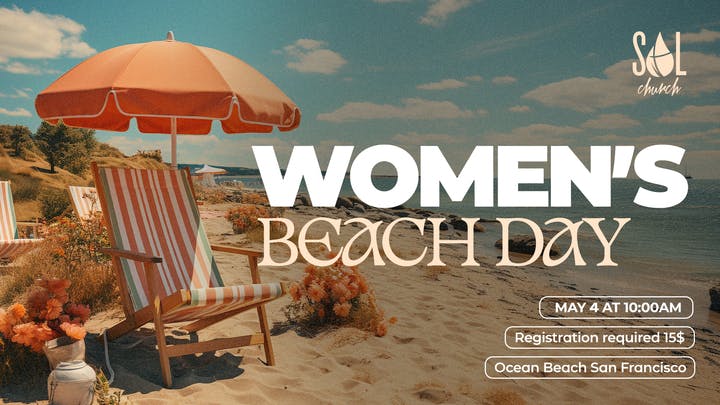 Women's Beach Day banner
