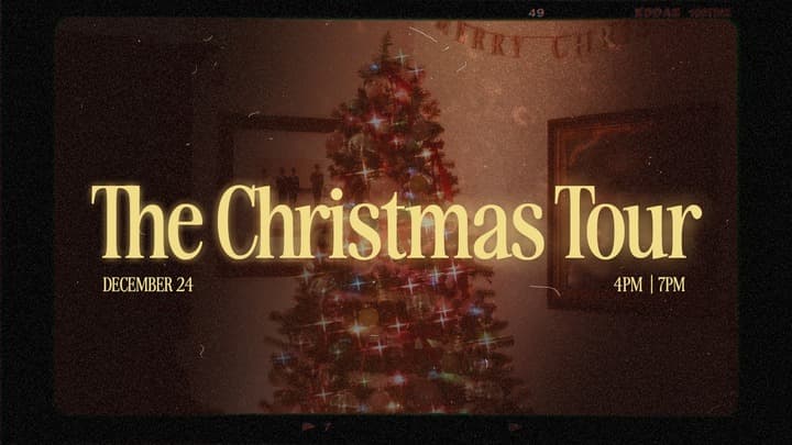 The Christmas Tour banner